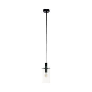 Pendul EGLO MONTEFINO 97366, E27 1X60W O110mm, Negru, transparent