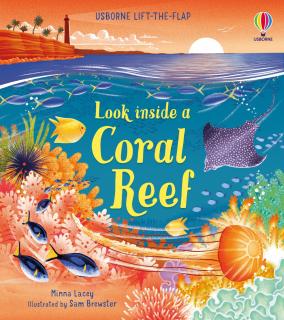 Carte cu clapete   Look inside a Coral Reef  , Usborne