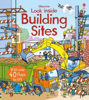 Carte cu clapete   Look inside building sites  , Usborne