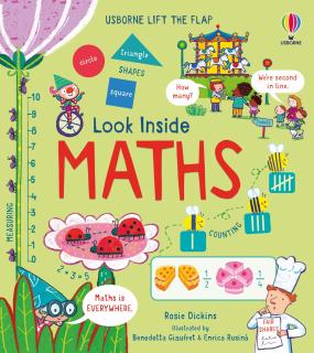 Carte cu clapete   Look inside maths  , Usborne