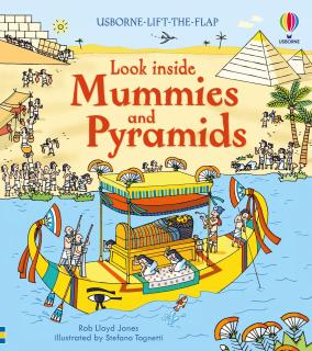 Carte cu clapete   Look Inside Mummies  Pyramids  , Usborne