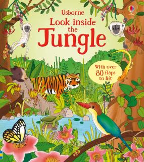 Carte cu clapete   Look inside the jungle  , Usborne