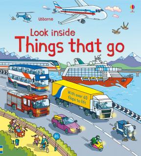 Carte cu clapete   Look inside Things that Go  , Usborne