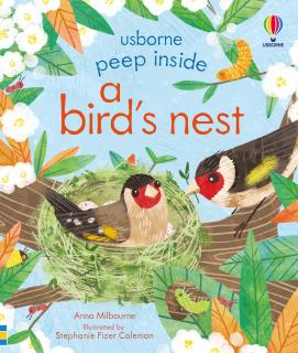 Carte cu clapete   Peep inside a bird s nest  , Usborne