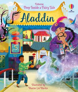 Carte cu clapete   Peep Inside a Fairy Tale Aladdin  , Usborne