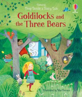 Carte cu clapete   Peep Inside a Fairy Tale Goldilocks and the Three Bears  , Usborne