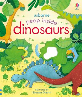 Carte cu clapete   Peep inside Dinosaurs  , Usborne