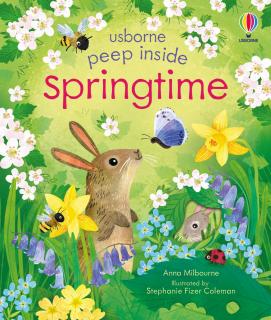 Carte cu clapete   Peep inside springtime  , Usborne