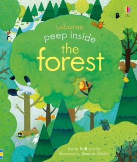 Carte cu clapete   Peep inside the Forest  , Usborne