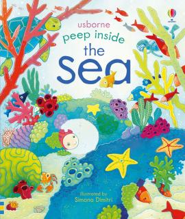 Carte cu clapete   Peep inside the Sea  , Usborne