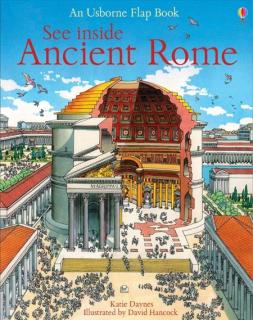 Carte cu clapete   See Inside Ancient Rome  , cartonata, Usborne