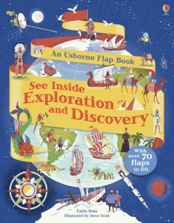 Carte cu clapete   See Inside Exploration and Discovery  , cartonata, Usborne
