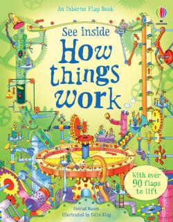 Carte cu clapete   See Inside How Things Work  , cartonata, Usborne