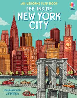 Carte cu clapete   See Inside New York City  , cartonata, Usborne