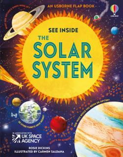 Carte cu clapete   See Inside the Solar System  , cartonata, Usborne