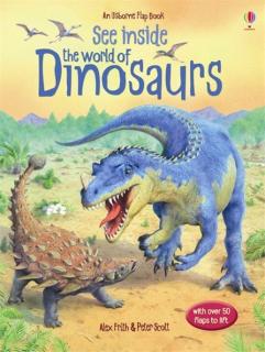 Carte cu clapete   See Inside the world of dinosaurs  , cartonata, Usborne