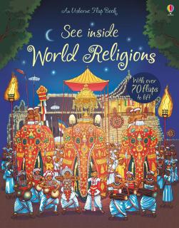 Carte cu clapete   See Inside World Religions  , cartonata, Usborne