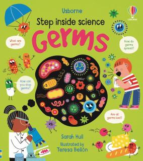 Carte cu clapete si decupaje   Step Inside Science: Germs  , Usborne