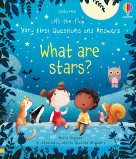 Carte cu clapete   What are stars?  , 3 ani+, Usborne