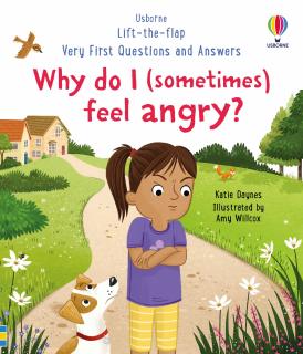 Carte cu clapete   Why do I (sometimes) feel angry?  , 3 ani+, Usborne