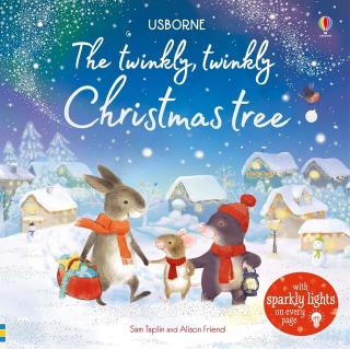 Carte cu luminite   Twinkly Twinkly Christmas tree  , Usborne