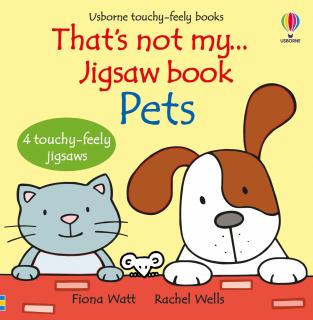 Carte cu puzzle incastrat   That s not my... jigsaw book: Pets  , 2 piese, Usborne