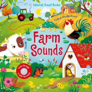 Carte cu sunete   Farm sounds  , cartonata, Usborne