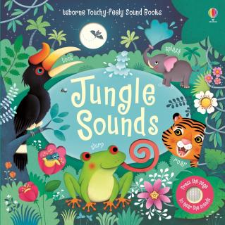 Carte cu sunete   Jungle sounds  , cartonata, Usborne