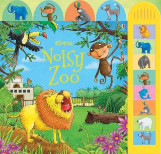 Carte cu sunete   Noisy Zoo  , cartonata, Usborne