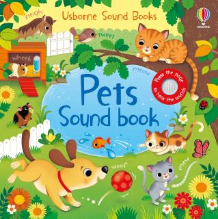 Carte cu sunete   Pets Sound Book  , cartonata, Usborne