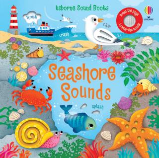 Carte cu sunete   Seashore sounds  , cartonata, Usborne