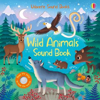 Carte cu sunete   Wild Animals Sound Book  , cartonata, Usborne