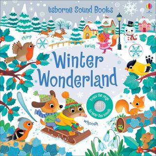 Carte cu sunete   Winter wonderland sounds  , cartonata, Usborne