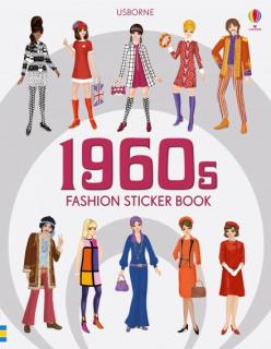 Carte de activitati   1960s fashion sticker book  ,  Usborne