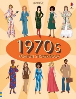 Carte de activitati   1970s fashion sticker book  ,  Usborne