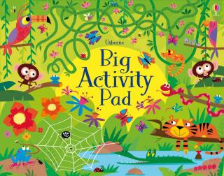 Carte de activitati   Big Activity Pad  , 6 ani+, Usborne
