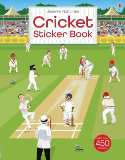 Carte de activitati   Cricket Sticker Book  , format A4, Usborne