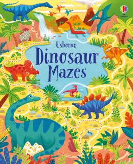 Carte de activitati   Dinosaur Mazes  , Usborne