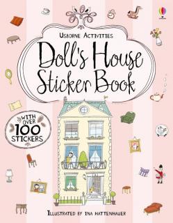 Carte de activitati   Doll s House Sticker Book  , 100 stickers, Usborne