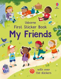 Carte de activitati   First Sticker Book My Friends  , 150 stickers, Usborne