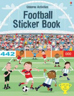 Carte de activitati   Football Sticker Book  , 300 stickers, Usborne