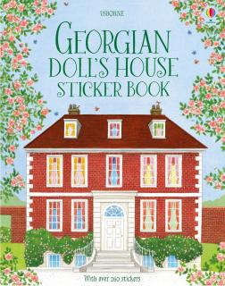 Carte de activitati   Georgian Doll s House Sticker Book  , 260 stickers, Usborne