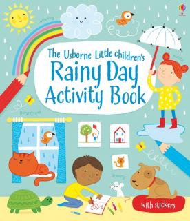 Carte de activitati   Little Children s Rainy Day Activity book  , 4 ani+, Usborne