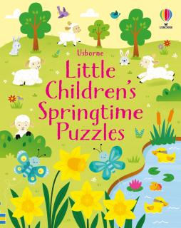 Carte de activitati   Little Children s Springtime Puzzles  , Usborne