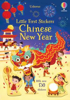 Carte de activitati   Little First Stickers Chinese New Year  , format mic, 150 stickers, Usborne