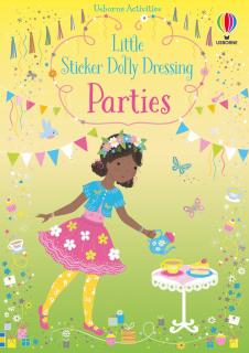 Carte de activitati   Little Sticker Dolly Dressing Parties  , format A5, Usborne