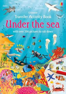 Carte de activitati   Little Transfer Book Under the Sea  , 200 transfers, Usborne