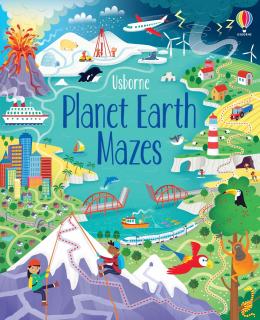 Carte de activitati   Planet Earth Mazes  , Usborne