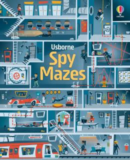 Carte de activitati   Spy Mazes  , Usborne