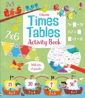 Carte de activitati   Times Tables Activity Book  , 6 ani+, Usborne